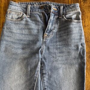 No Boundaries Light Blue Straight Leg Jeans